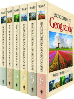 cover image of Encyclopedia of Geography